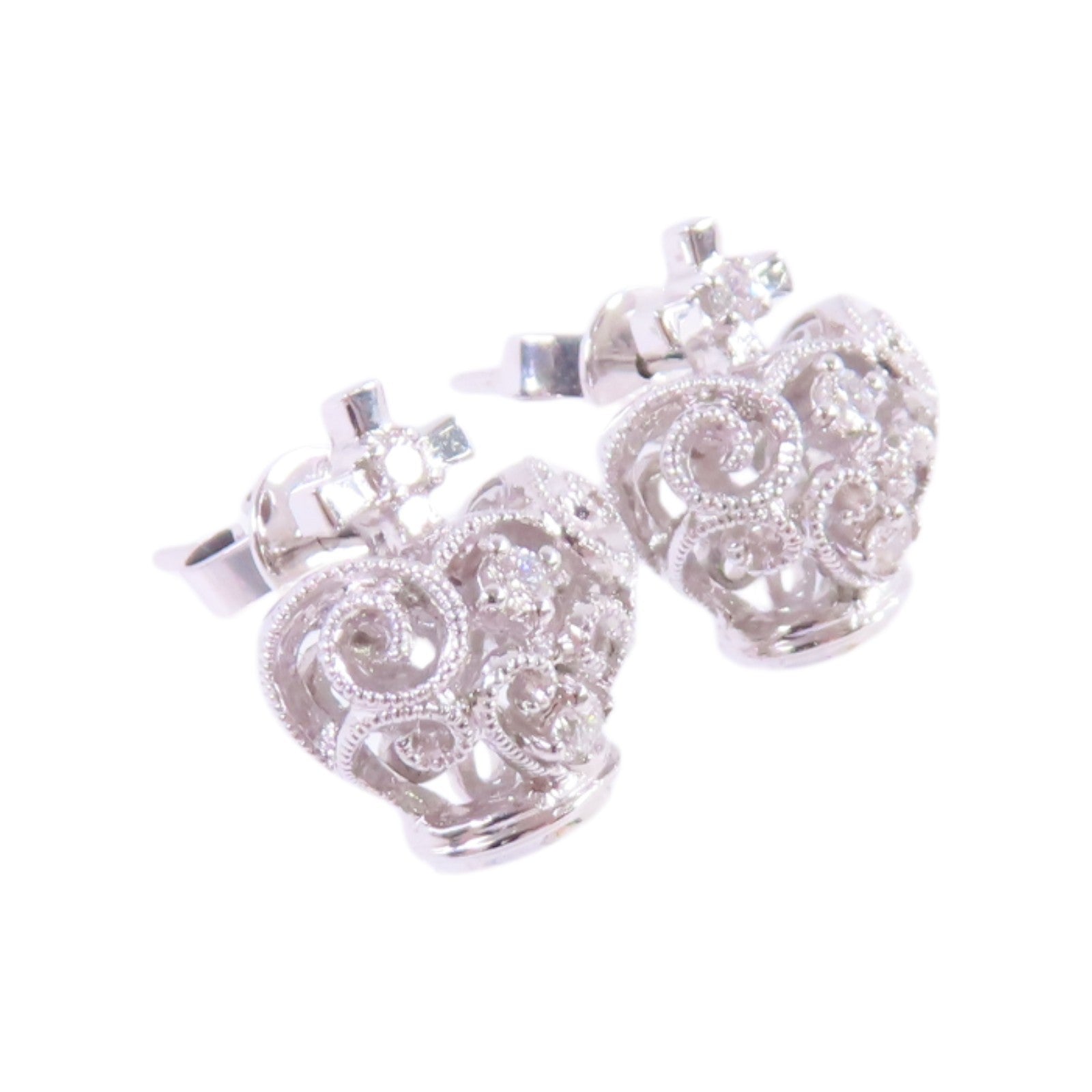 JEWELRY 18K白金/鑽石Diamond Earrings耳環