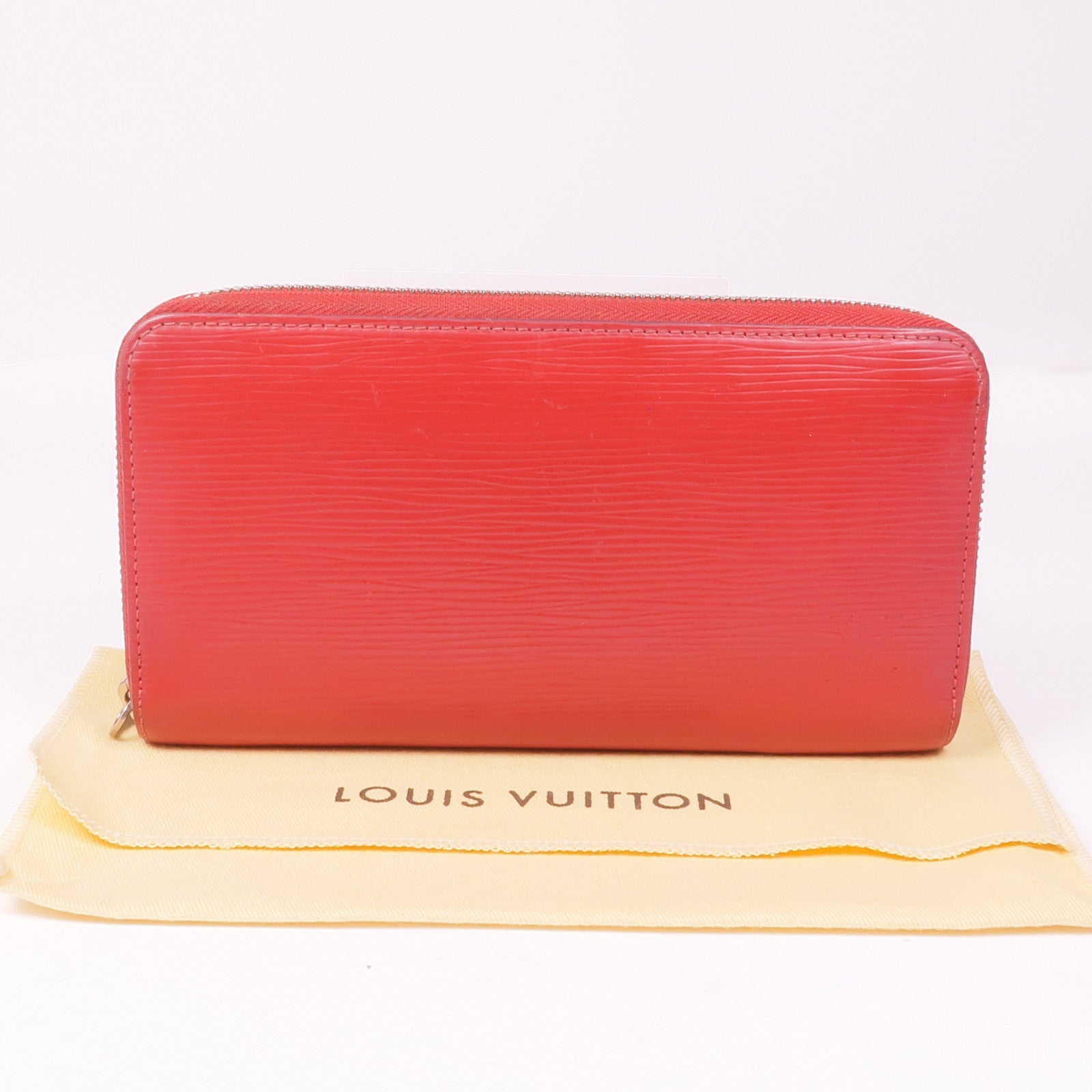 LOUIS VUITTON Epi Zippy Long Wallet銀扣長錢包