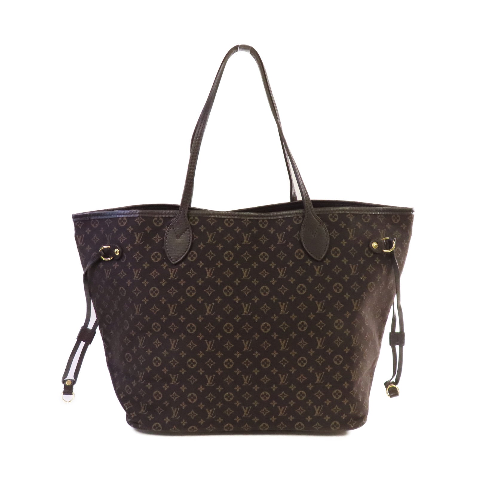LOUIS VUITTON Monogram Idylle Neverfull MM Tote Bag金扣肩背袋啡色