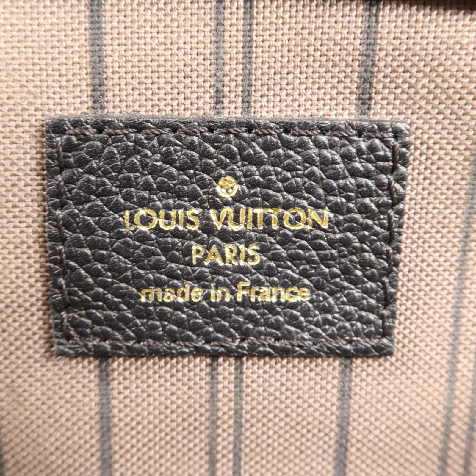LOUIS VUITTON Monogram Empreinte Pont Neuf Mini金扣手挽肩背兩用袋