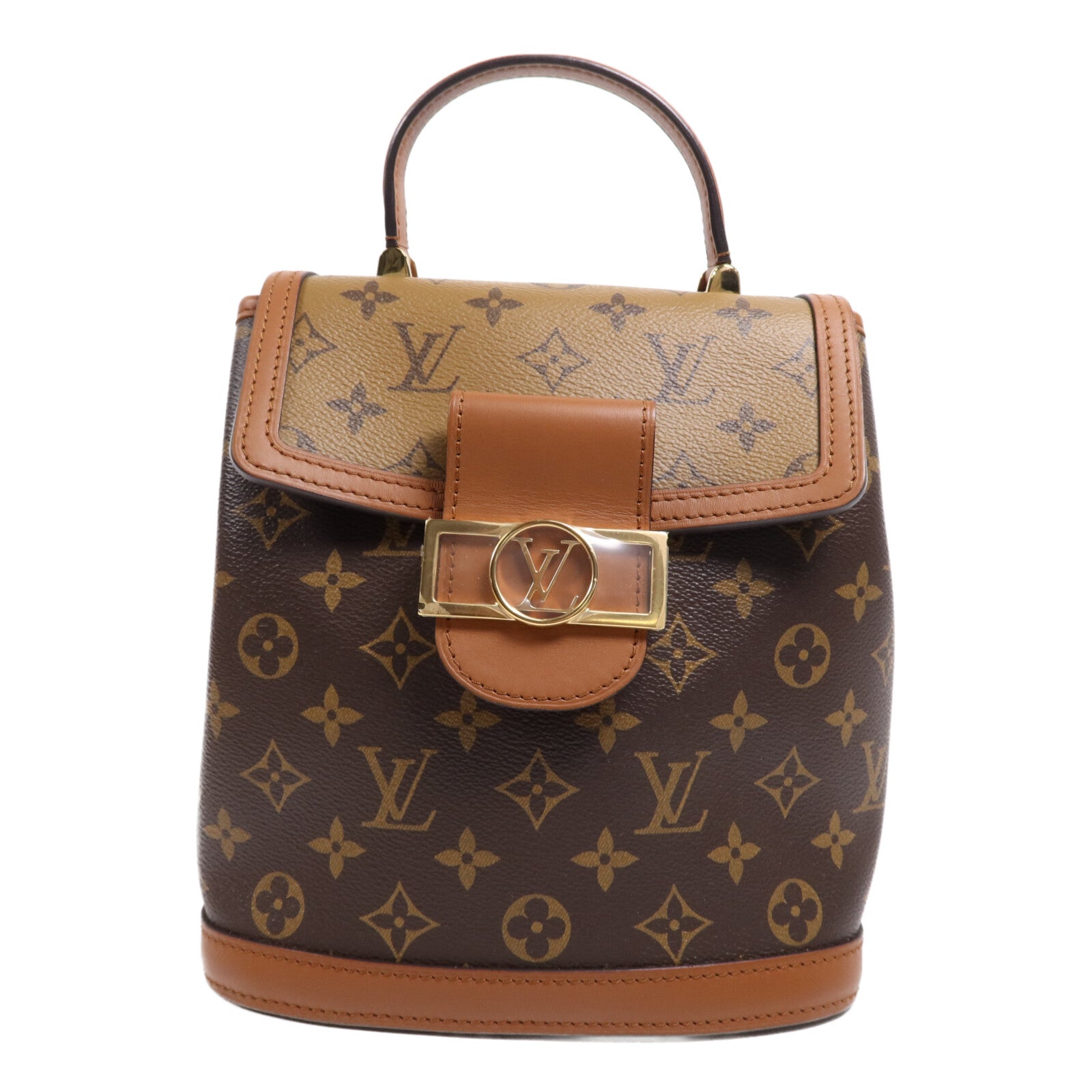 LOUIS VUITTON Monogram Reverse Dauphine Backpack背包