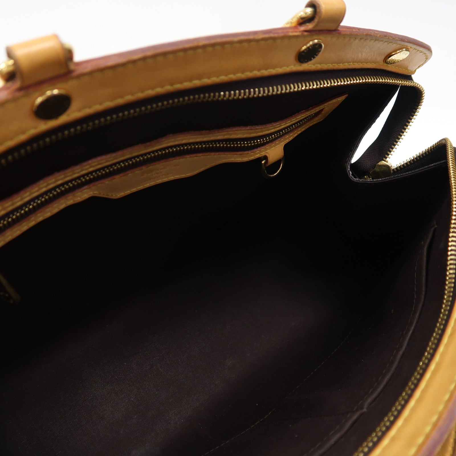 LOUIS VUITTON 【激減優惠】Vernis Brea MM金扣手挽肩背兩用袋紅色