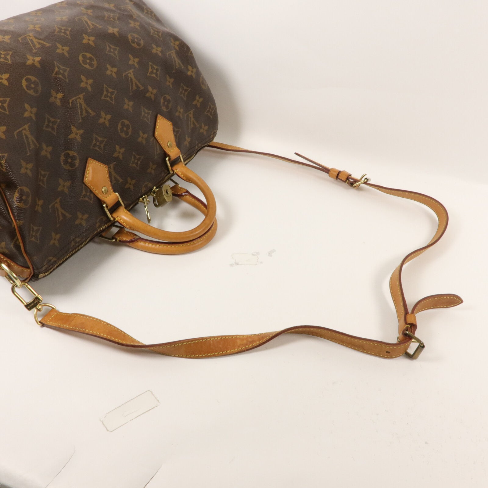 LOUIS VUITTON Monogram Speedy Bandouliere 35肩背袋