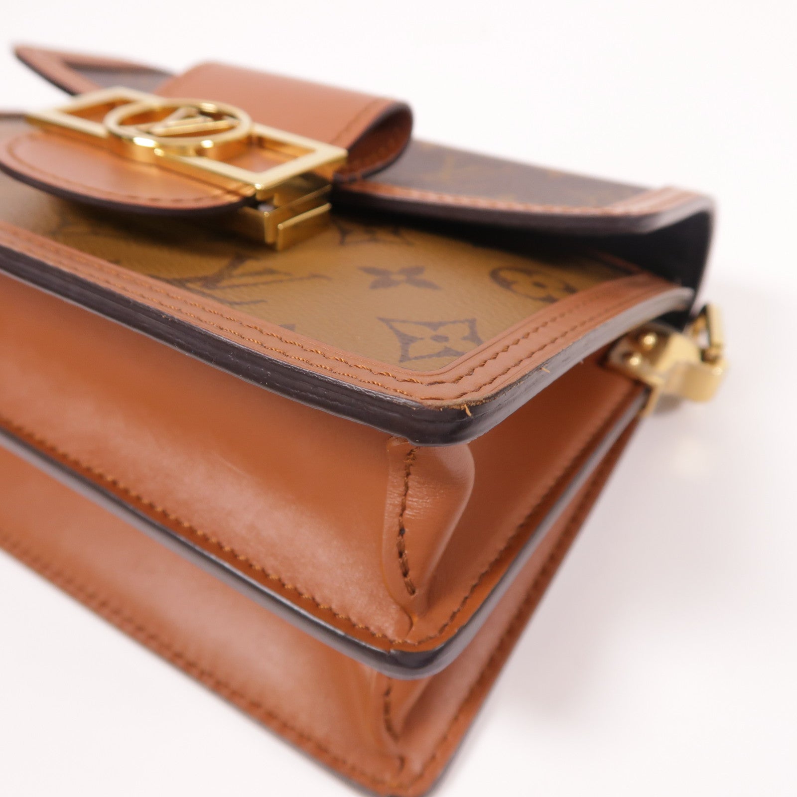 LOUIS VUITTON Monogrqam Reverse Mini Dauphine肩背袋