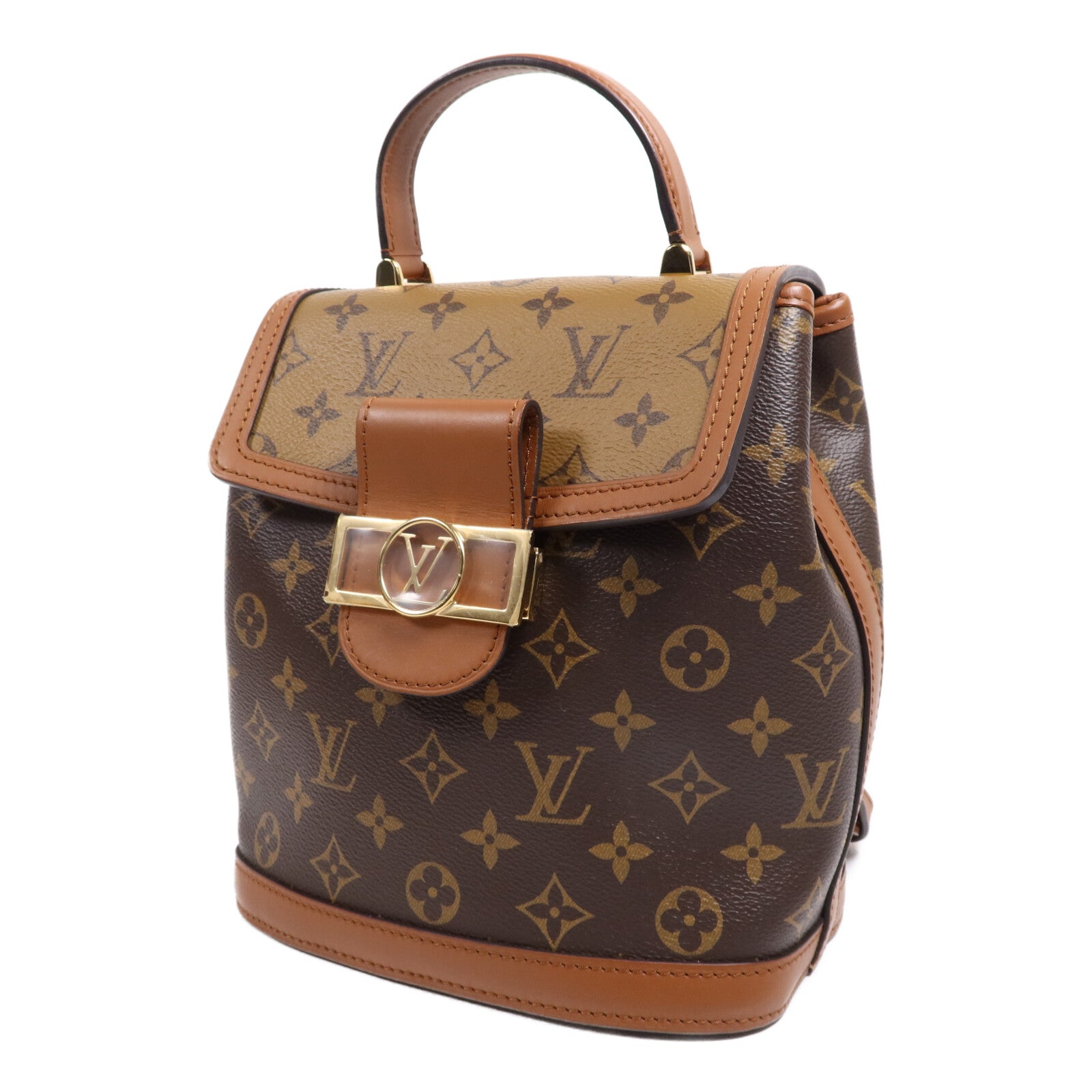 LOUIS VUITTON Monogram Reverse Dauphine Backpack背包