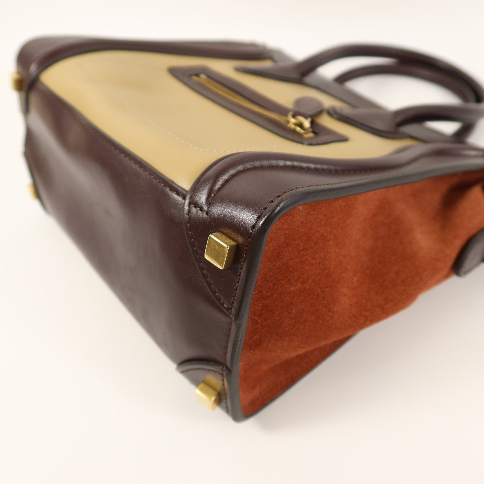 CELINE 牛皮皮革Mirco Luggage手挽袋