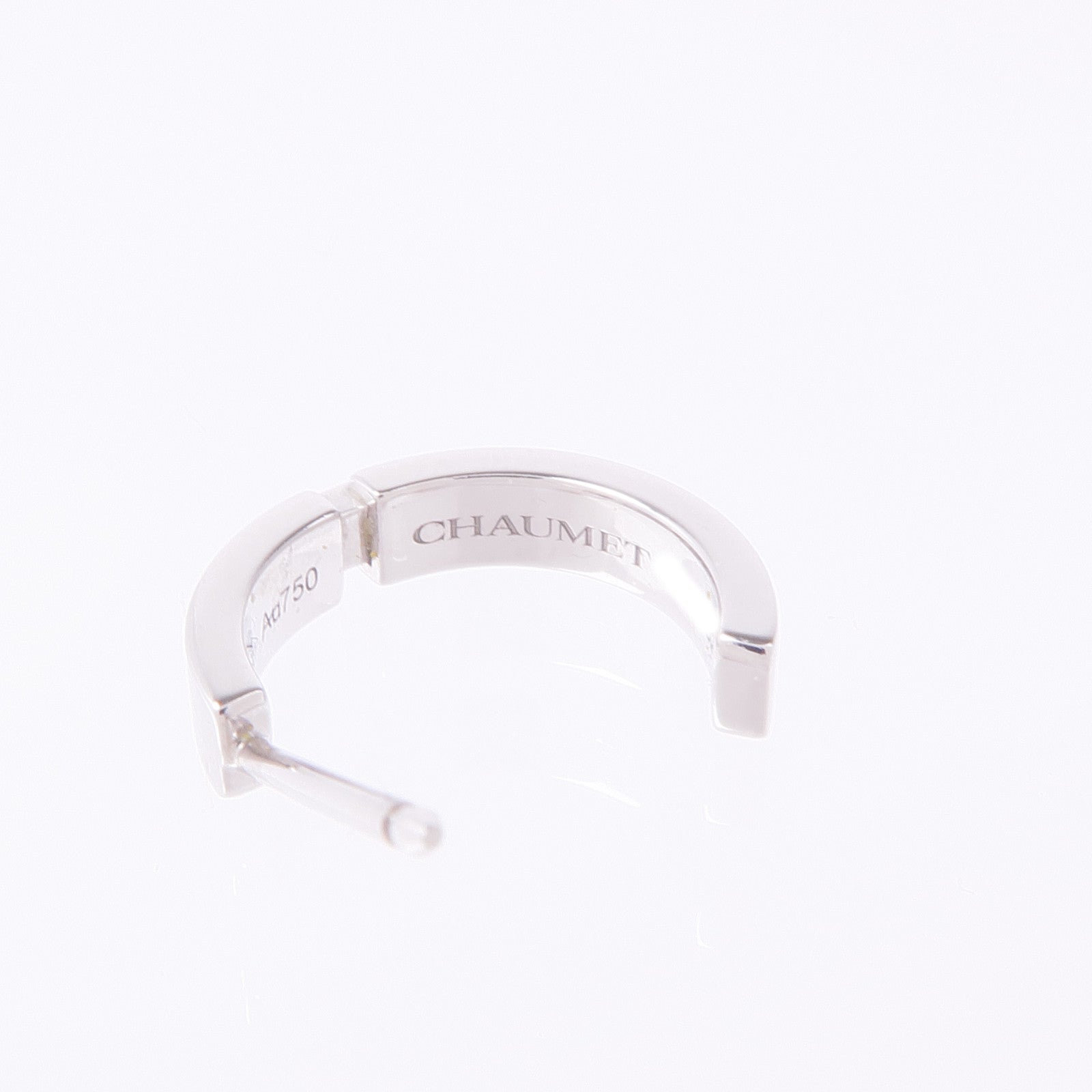 Chaumet 18K白金Liens Evidence鑽石耳環