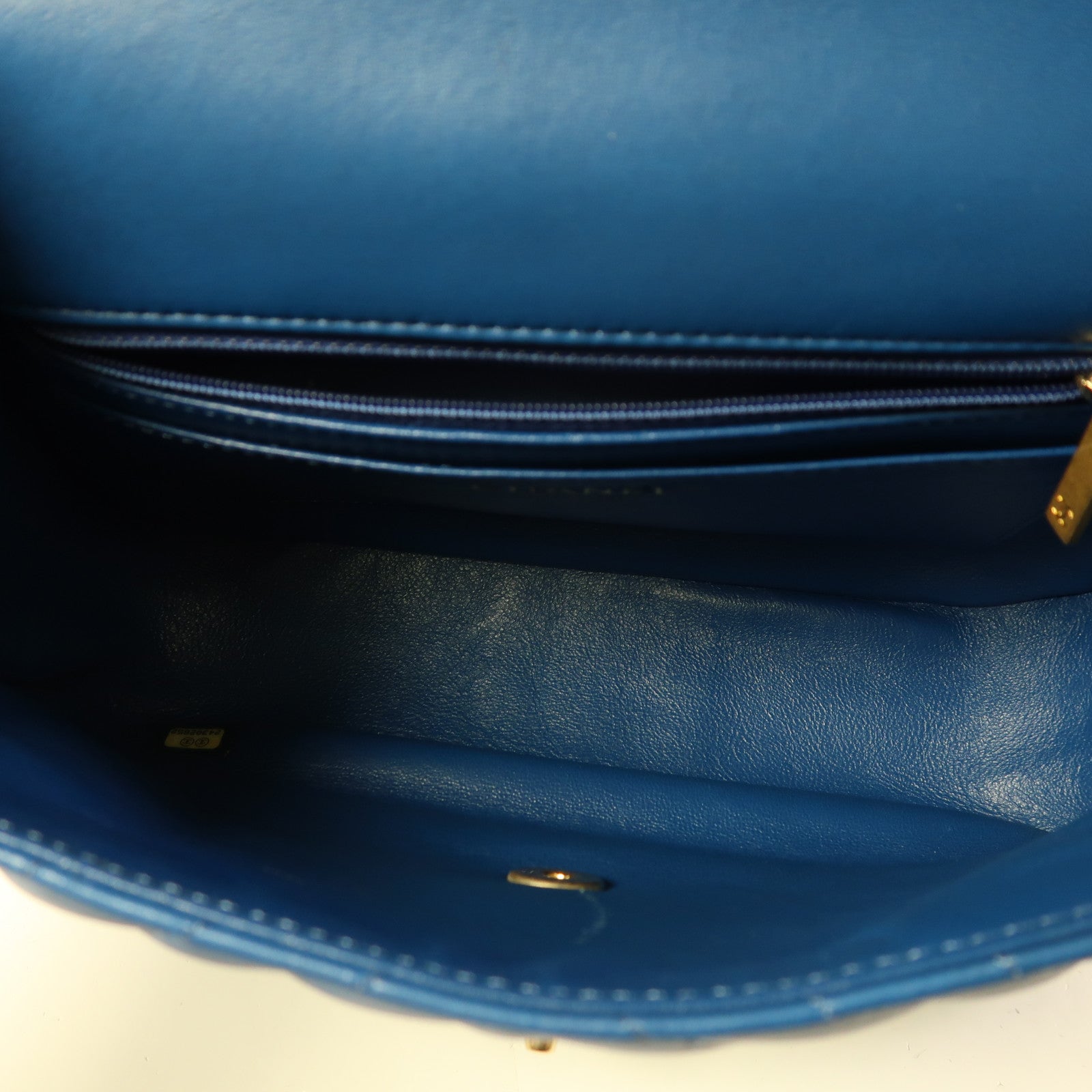 CHANEL 羊皮皮革Chain Shoulder金扣手挽肩背兩用袋