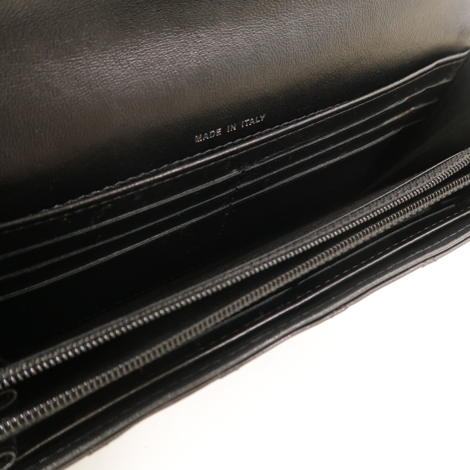 CHANEL 羊皮皮革Boy Long Wallet長錢包