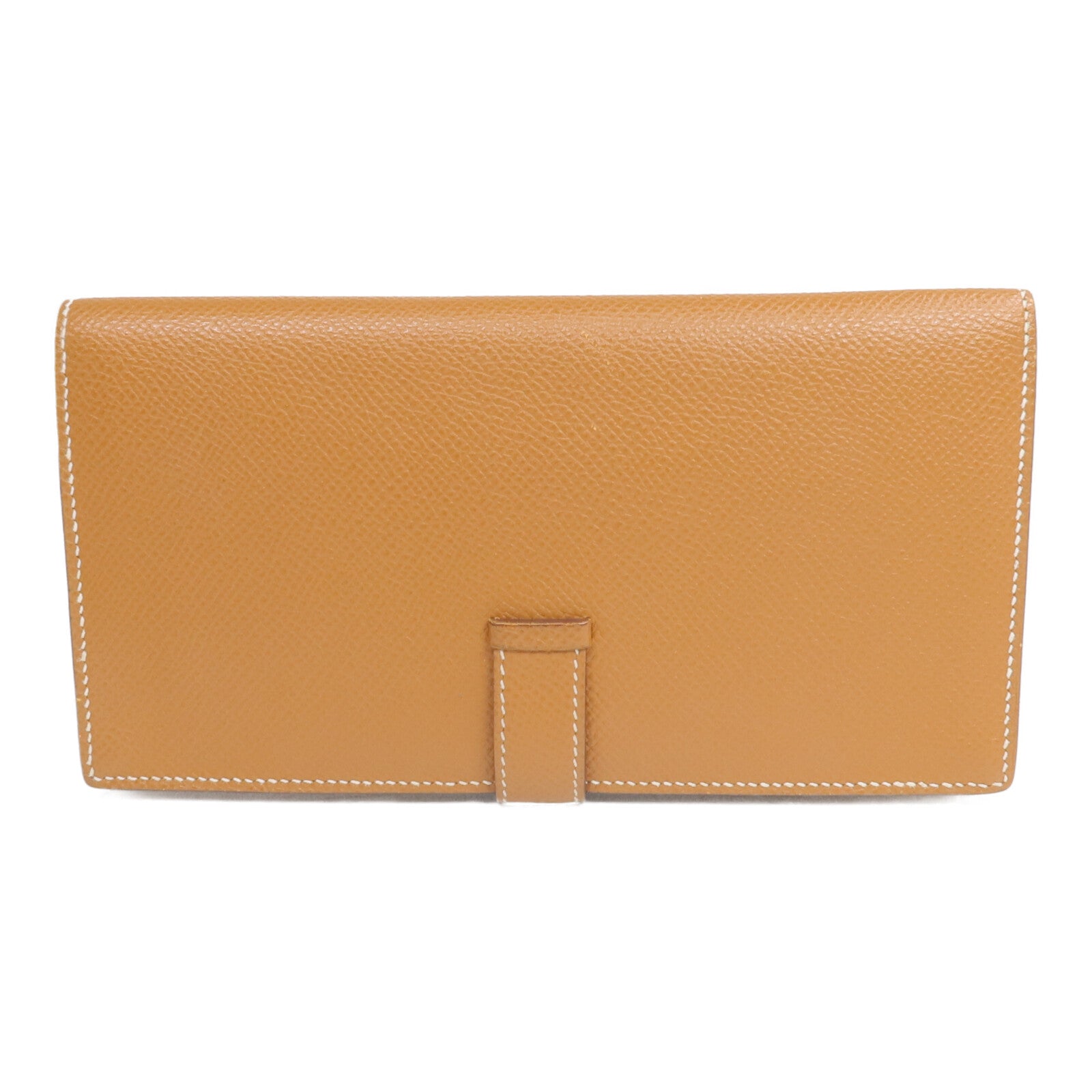 HERMES Epsom皮革Bearn Long Wallet長錢包Gold