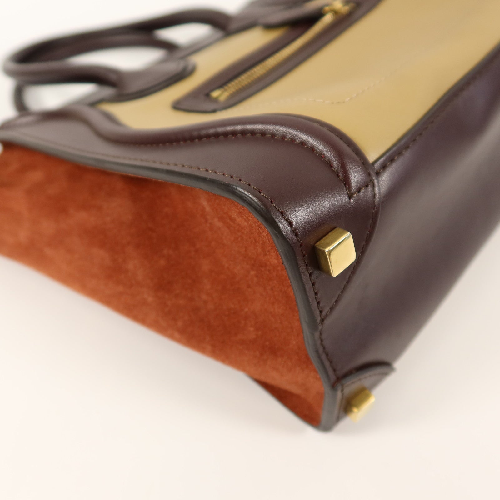 CELINE 牛皮皮革Mirco Luggage手挽袋