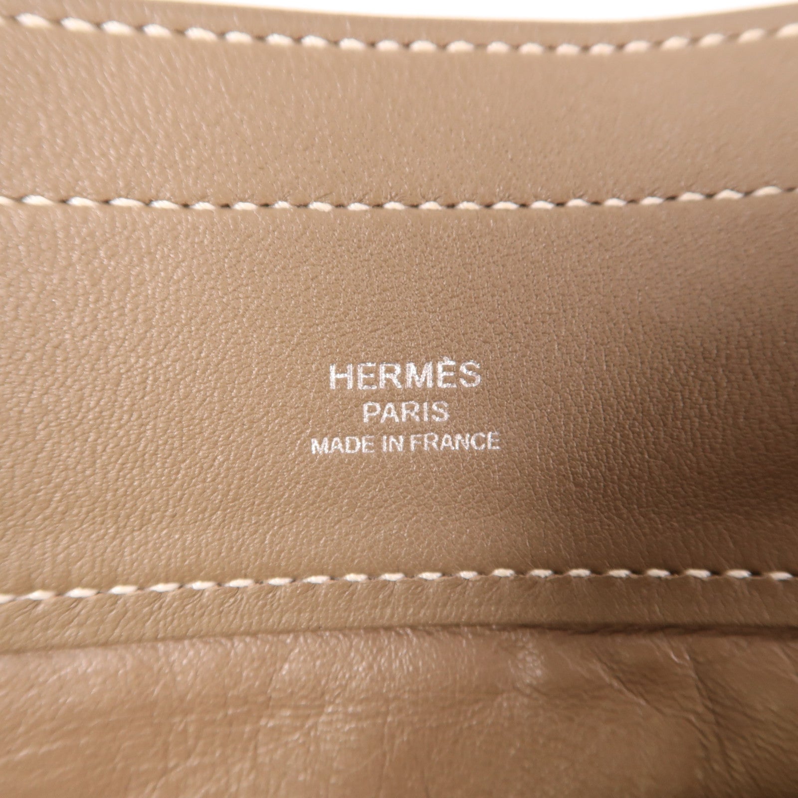 HERMES Swift皮革Aline銀扣肩背袋