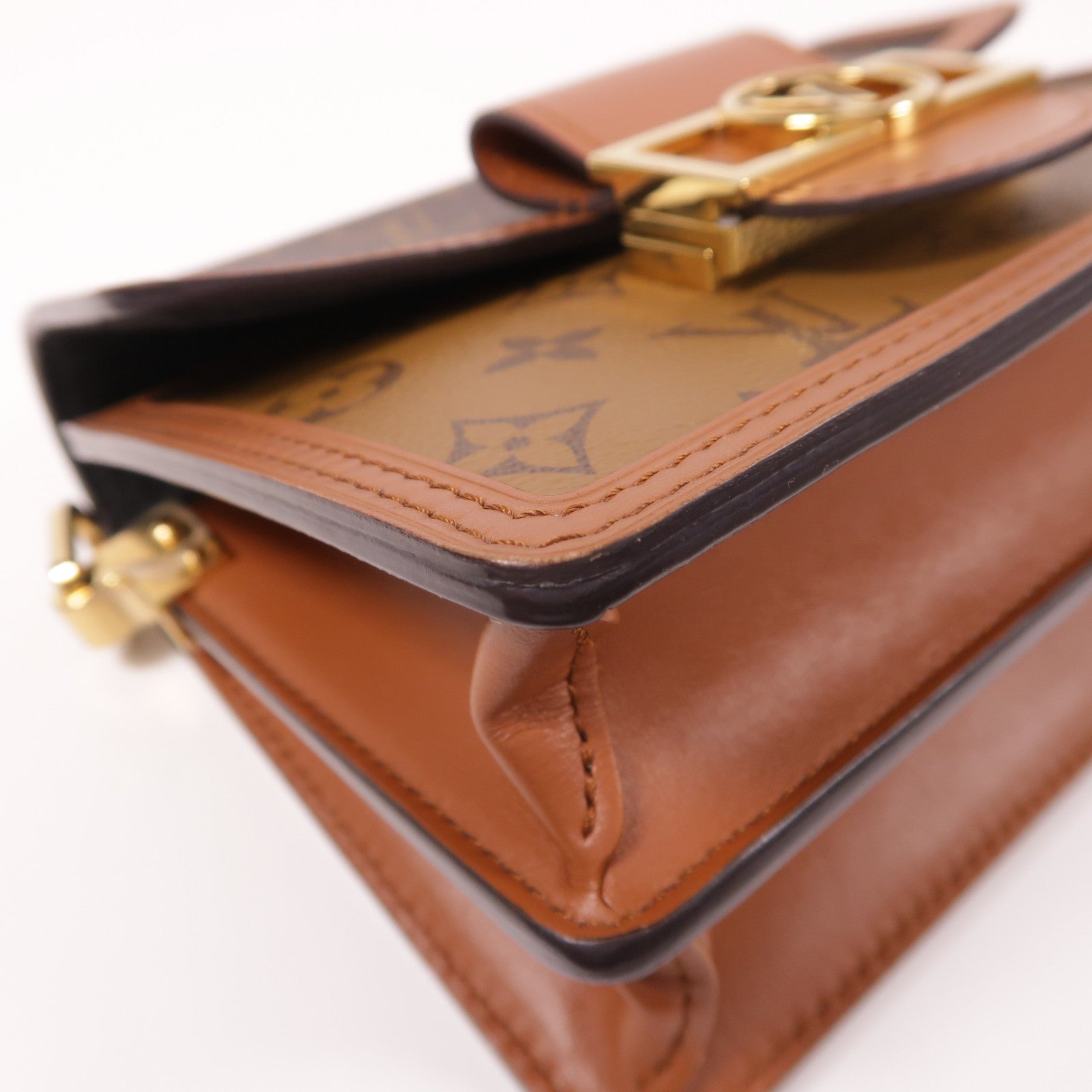 LOUIS VUITTON Monogrqam Reverse Mini Dauphine肩背袋