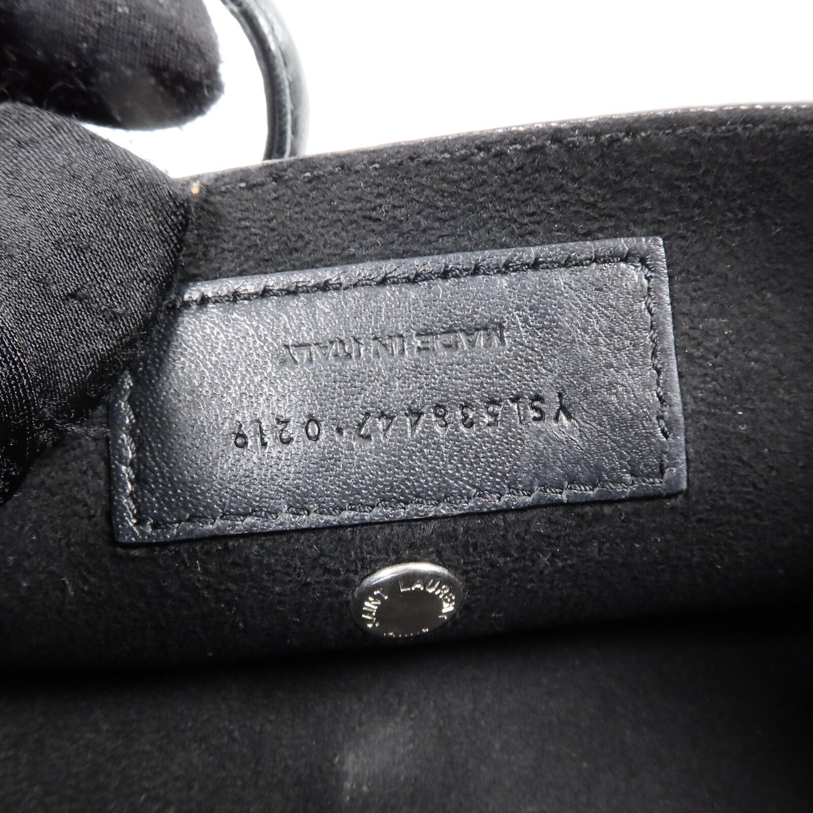 SAINT LAURENT 牛皮皮革Teddy Bucket肩背袋