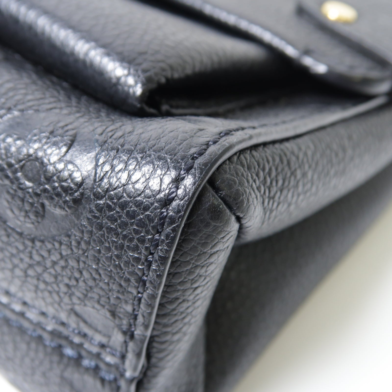 LOUIS VUITTON 【激減優惠】Monogram Empreinte Vavin BB金扣鏈帶肩背袋黑色