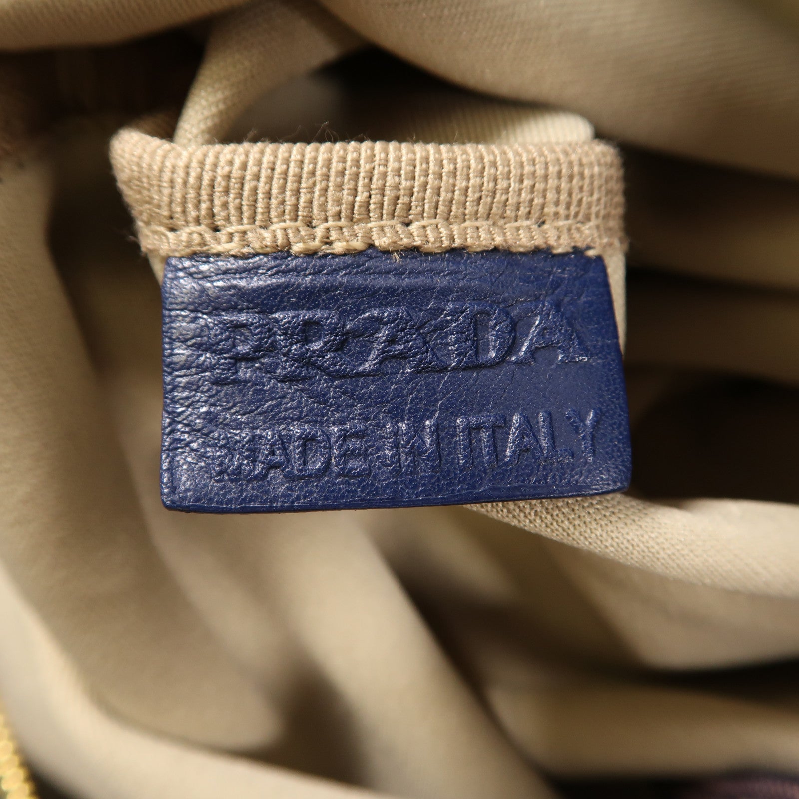 PRADA 尼龍Tote Bag金扣手挽肩背兩用袋紫色