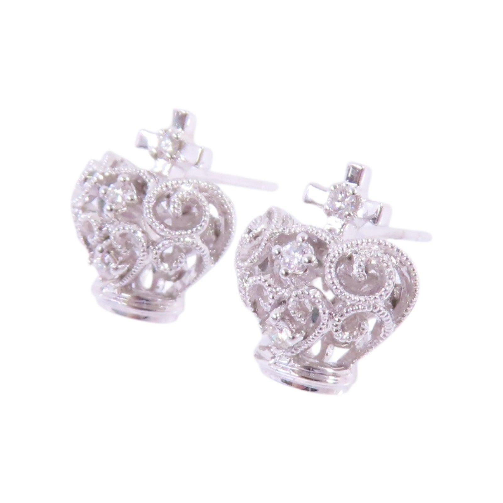 JEWELRY 18K白金/鑽石Diamond Earrings耳環