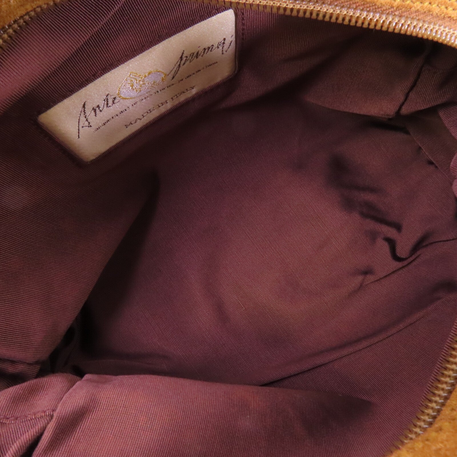 ANTEPRIMA 麂皮皮革Hand Bag金扣手挽袋