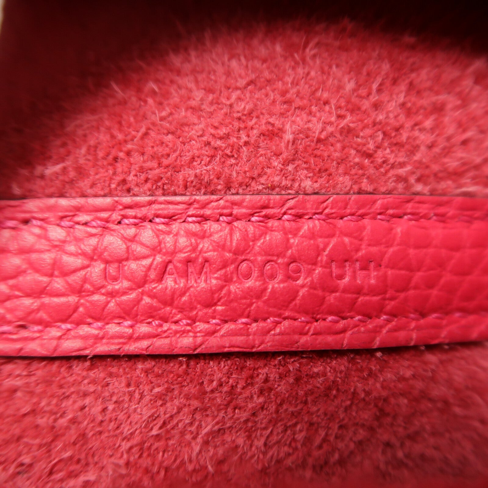 HERMES Clemence皮革Picotin PM手挽袋Rose Mexico