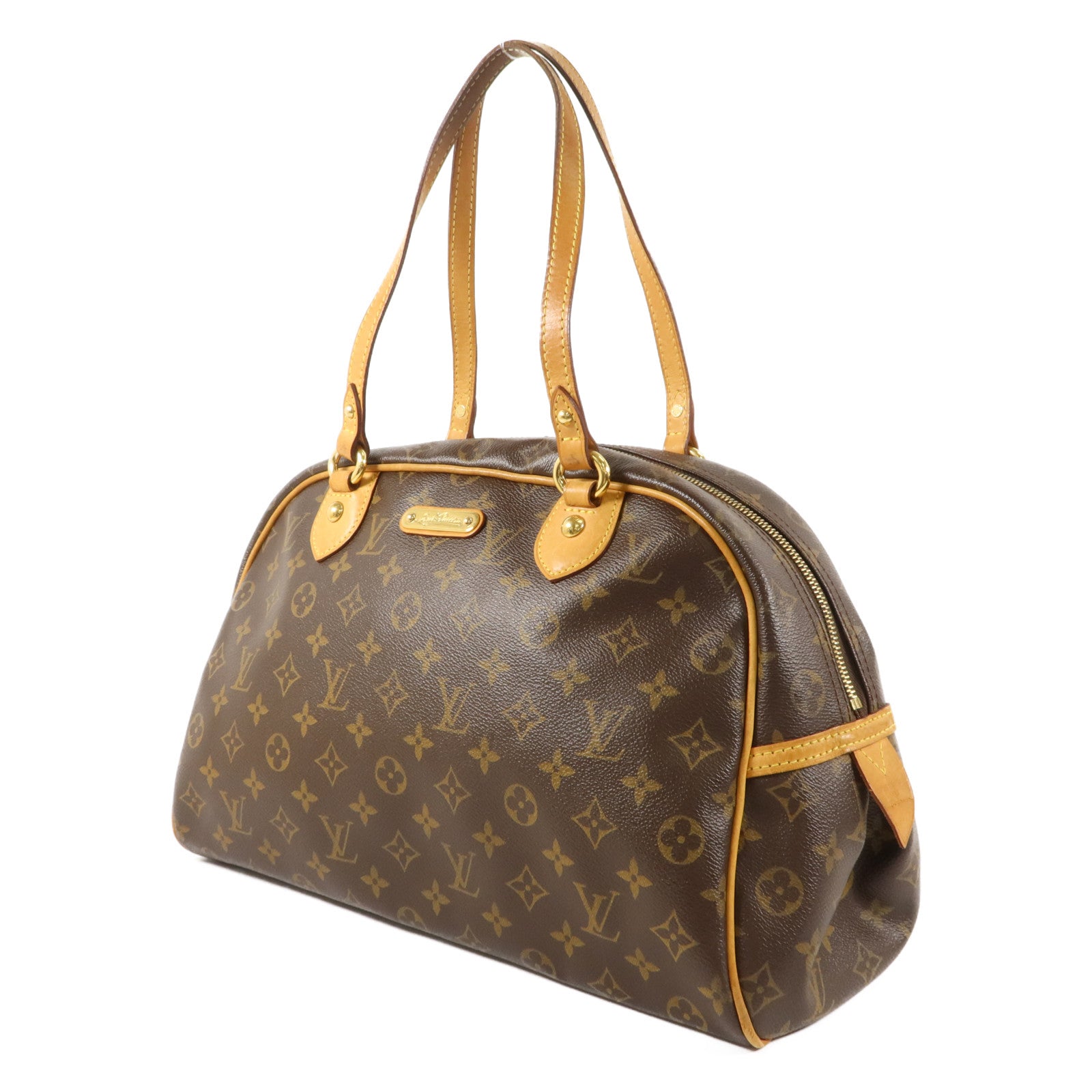LOUIS VUITTON Monogram Montorgueil GM金扣肩背袋