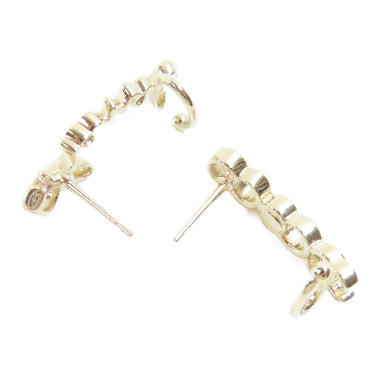 CHANEL 金屬Coco Earrings耳環金色