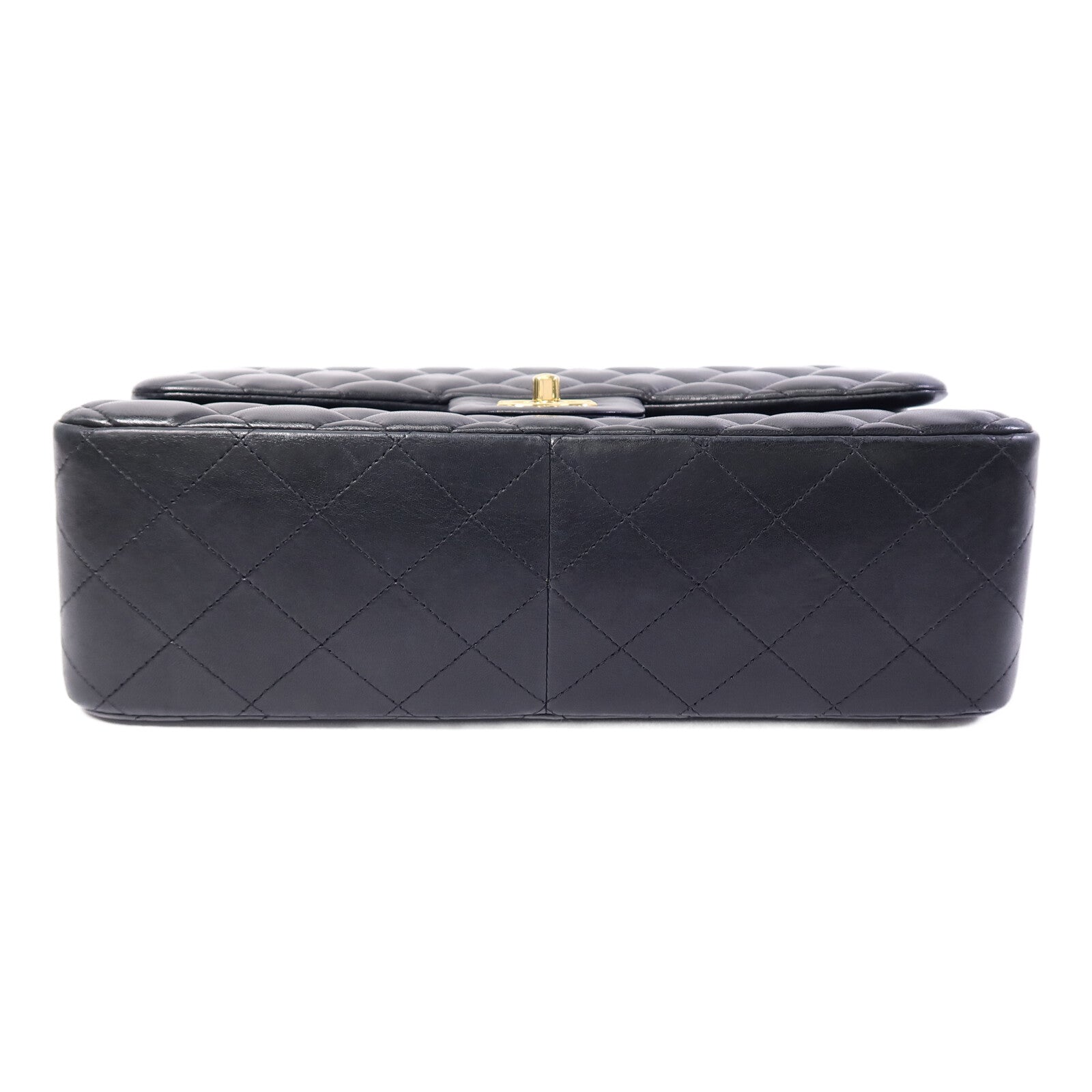 CHANEL 羊皮皮革Large Classic鏈帶肩背袋
