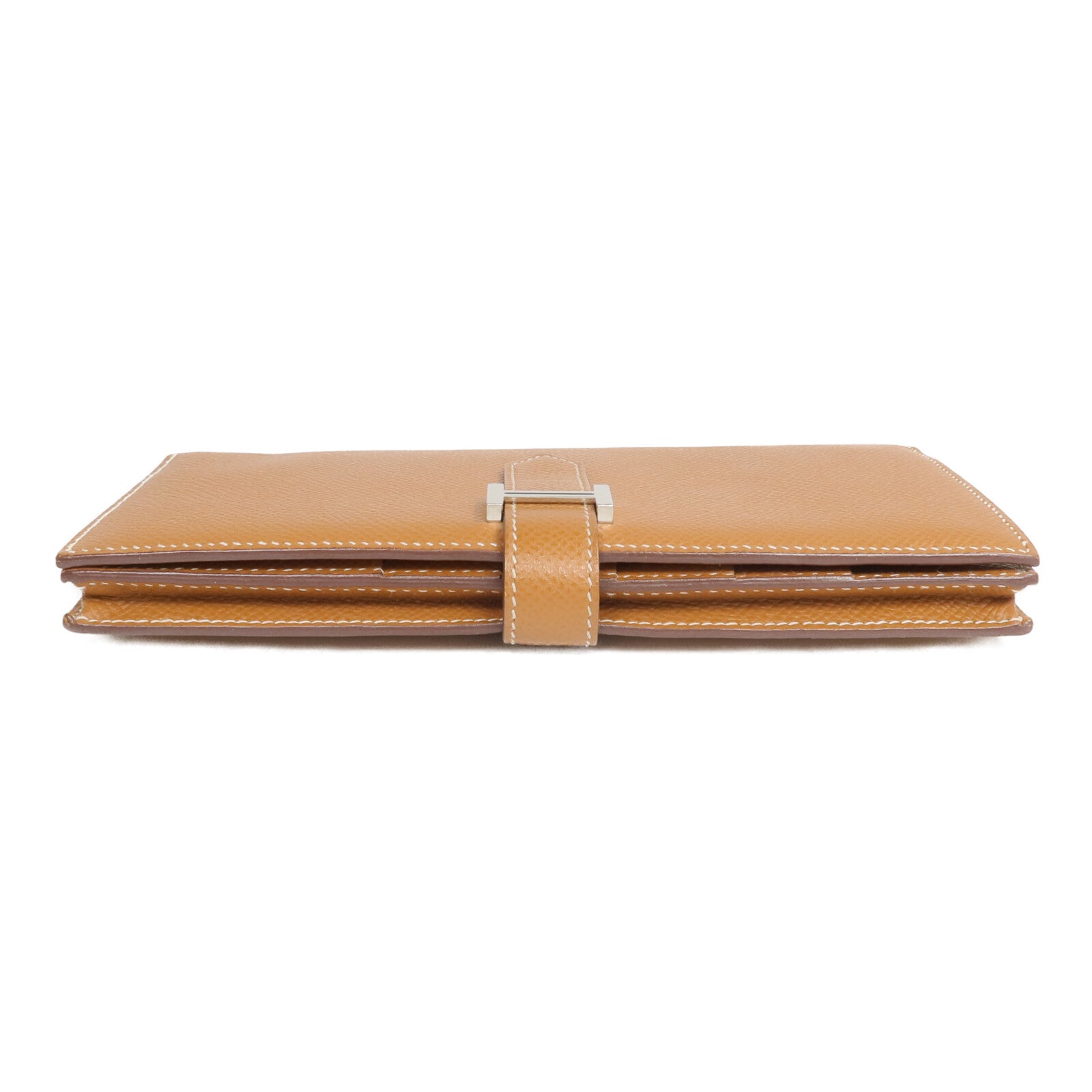 HERMES Epsom皮革Bearn Long Wallet長錢包Gold