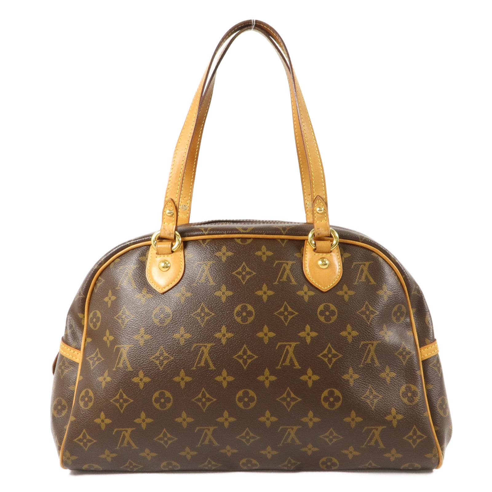 LOUIS VUITTON Monogram Montorgueil GM金扣肩背袋