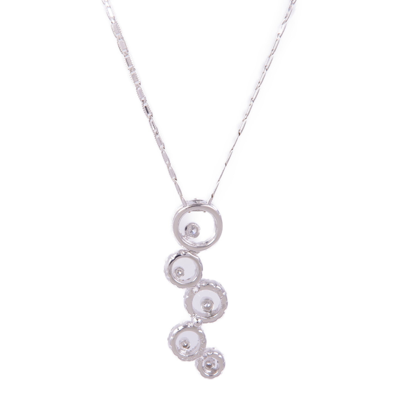 JEWELRY Diamond Necklace 18K White Gold