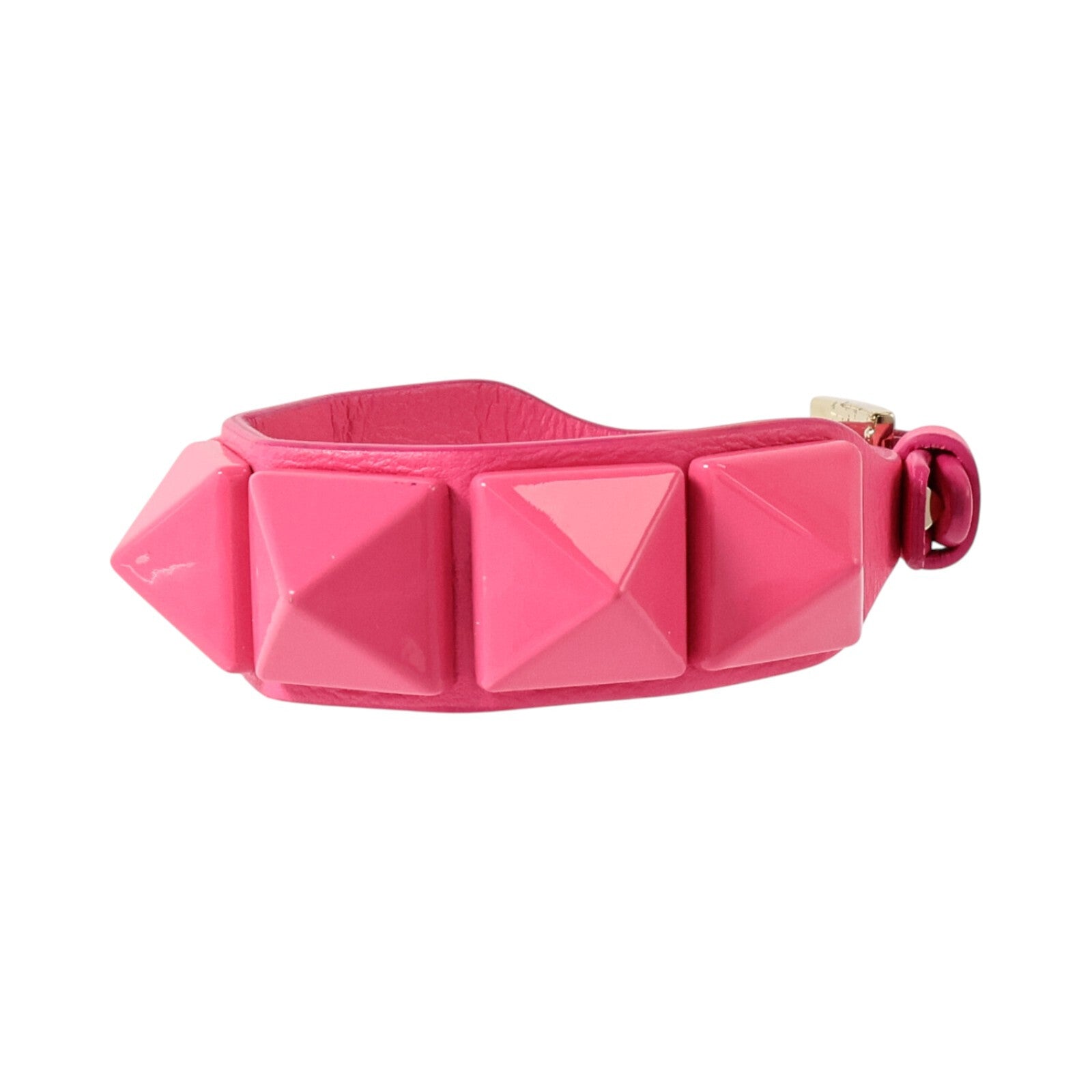Valentino 牛皮皮革Garavani Bracelet金扣手鏈