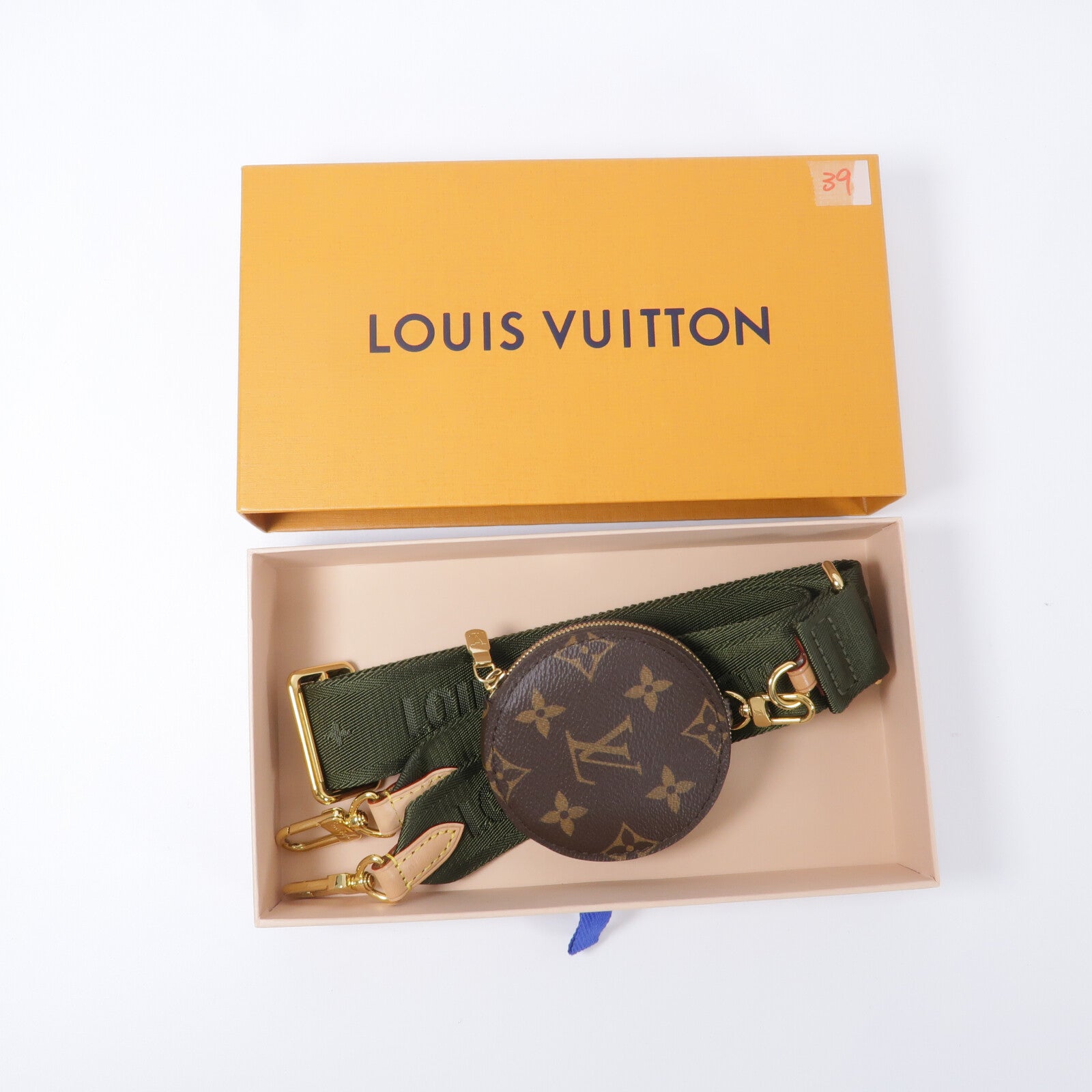 LOUIS VUITTON Monogram/尼龍Bandouliere Shoulder Strap肩帶