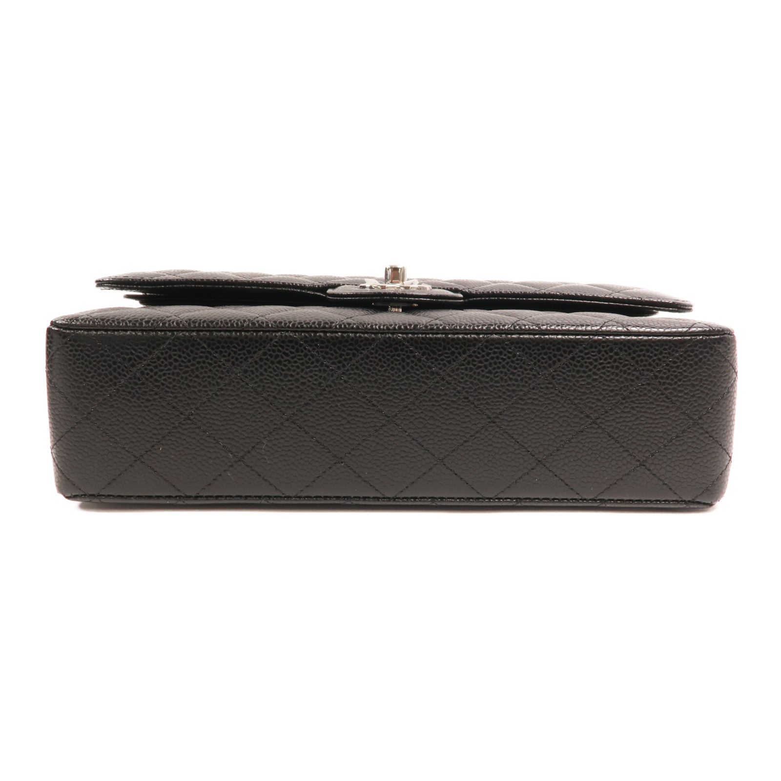 CHANEL 牛皮皮革Classic 25銀扣鏈帶肩背袋