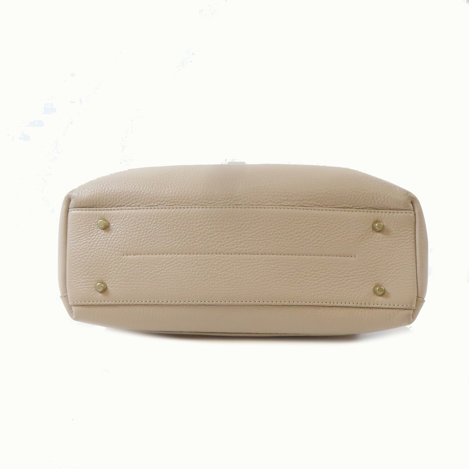 Furla 牛皮皮革2 way shoulder金扣手挽肩背兩用袋粉紅色