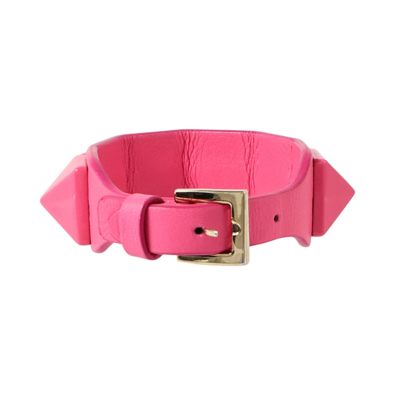 Valentino 牛皮皮革Garavani Bracelet金扣手鏈