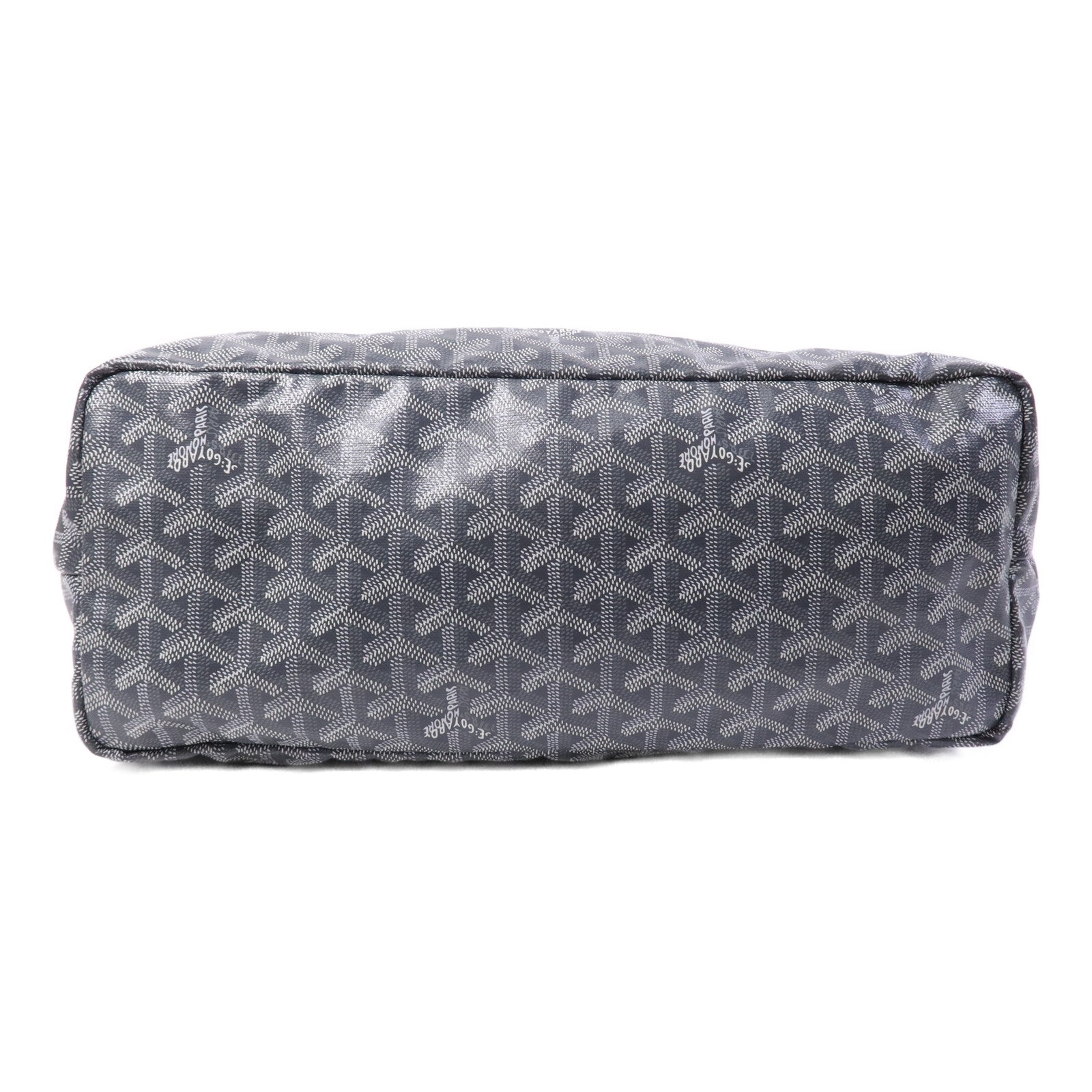 GOYARD 塗層帆布Saint Louis PM銀扣手挽袋