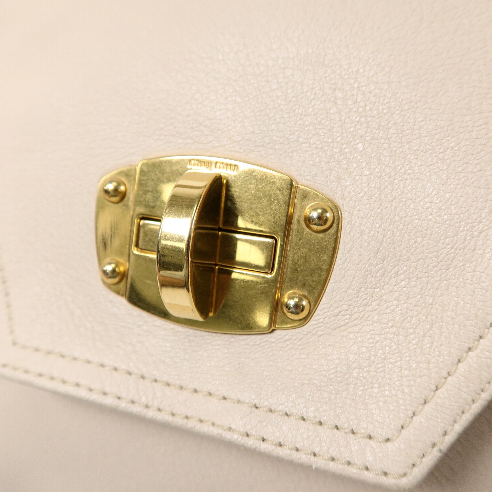 Miu Miu 鹿皮皮革2 Way Shoulder Bag手挽肩背兩用袋