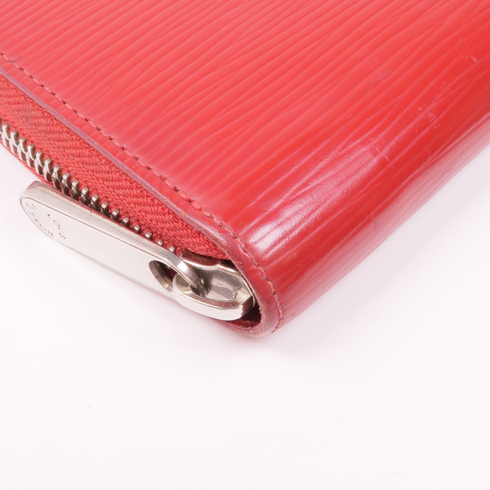 LOUIS VUITTON Epi Zippy Long Wallet銀扣長錢包