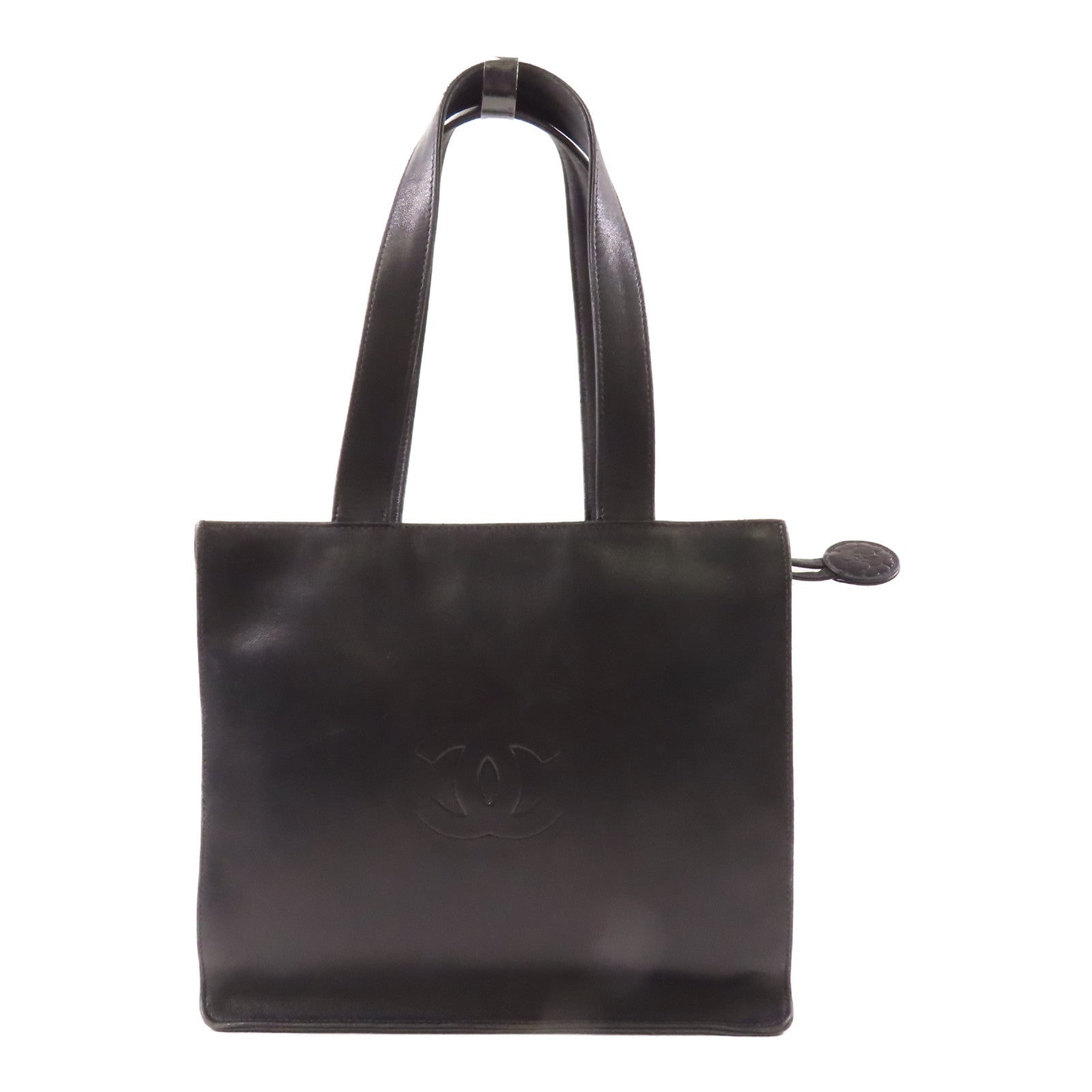 CHANEL 【激減優惠】羊皮皮革Handbag/Shoulder Bag銀扣手挽袋/肩背袋