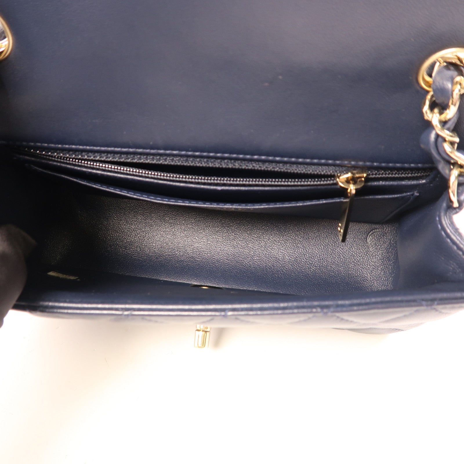 CHANEL【激減優惠】 羊皮皮革Mini Classic 20金扣肩背袋