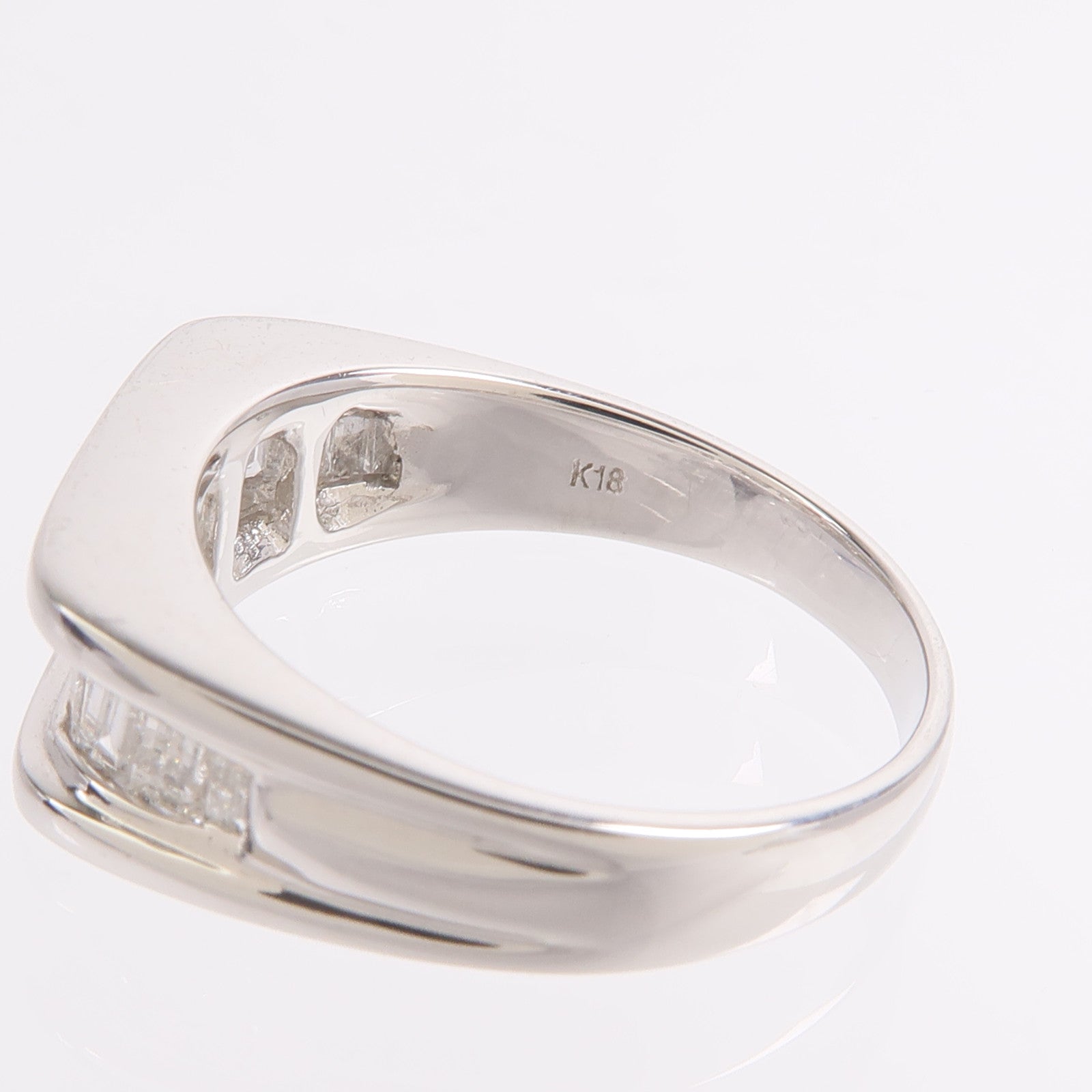 JEWELRY 18K白金Diamond Ring鑽石戒指