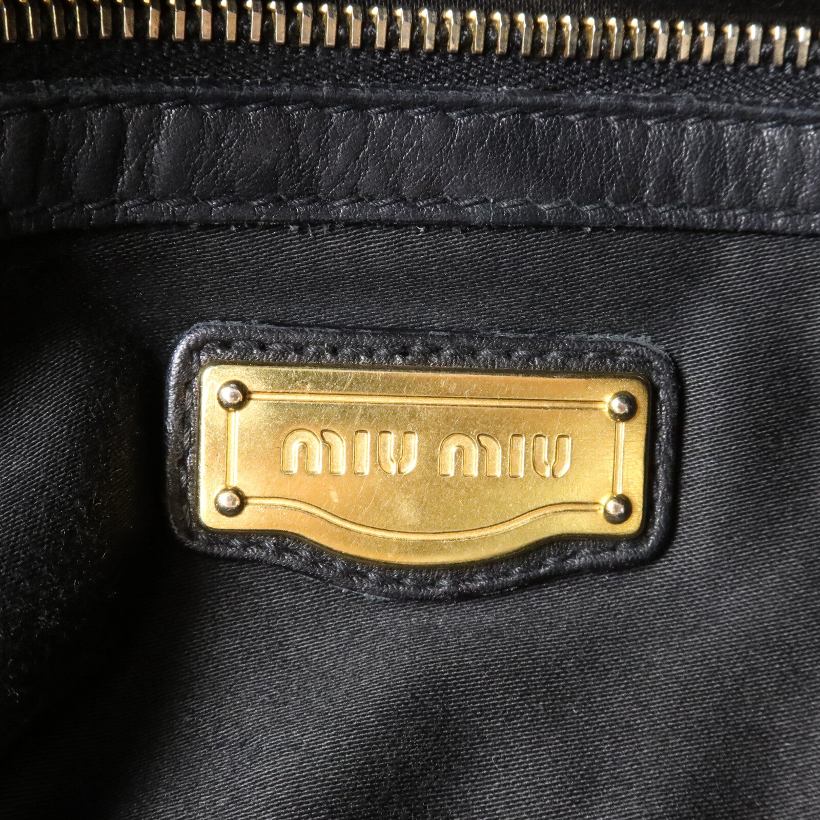 Miu Miu 羊皮皮革Hand Bag手挽袋