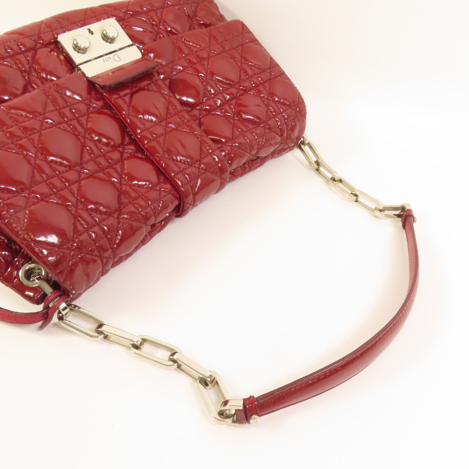 Dior 漆皮皮革Shoulder Bag肩背袋
