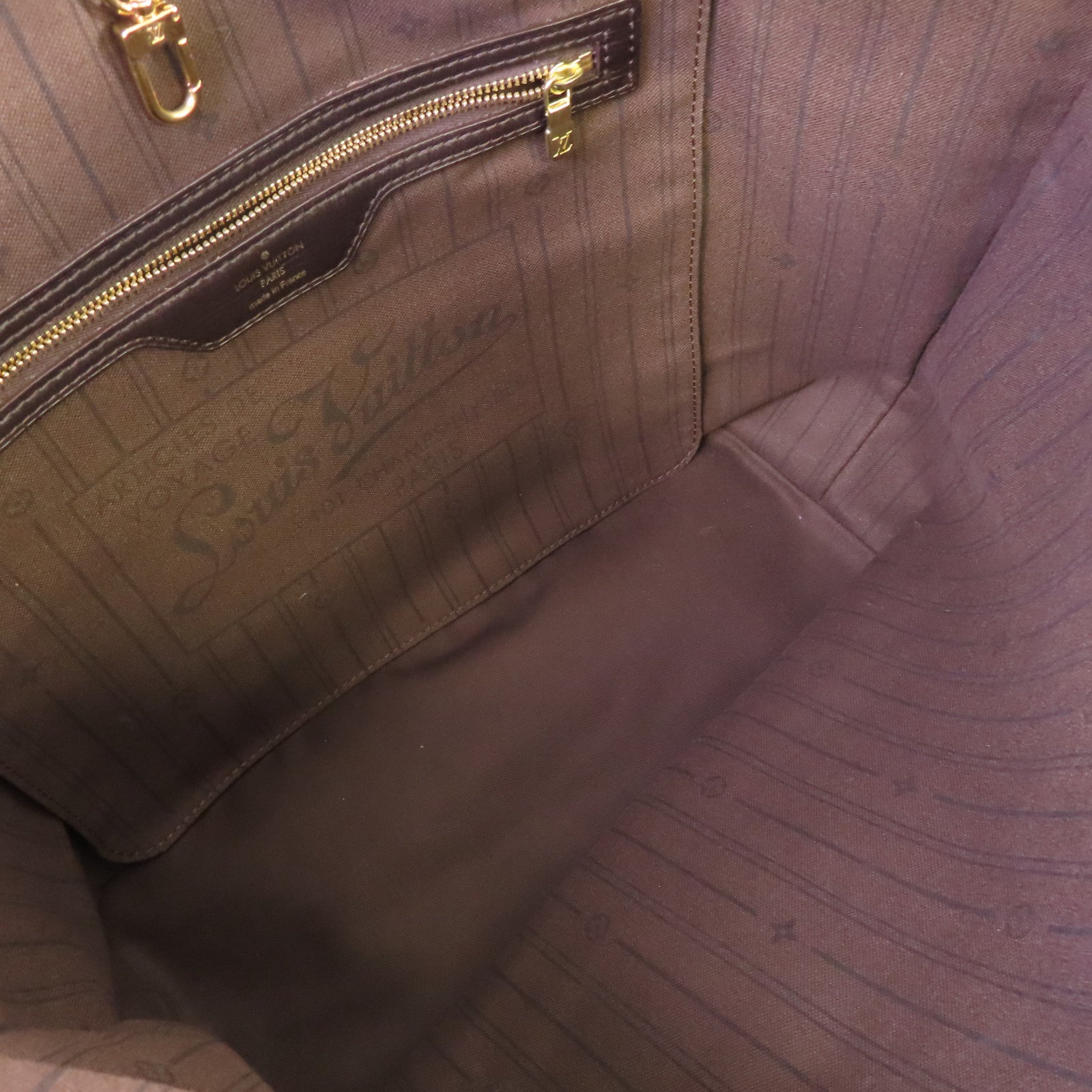 LOUIS VUITTON Monogram Idylle Neverfull MM Tote Bag金扣肩背袋啡色