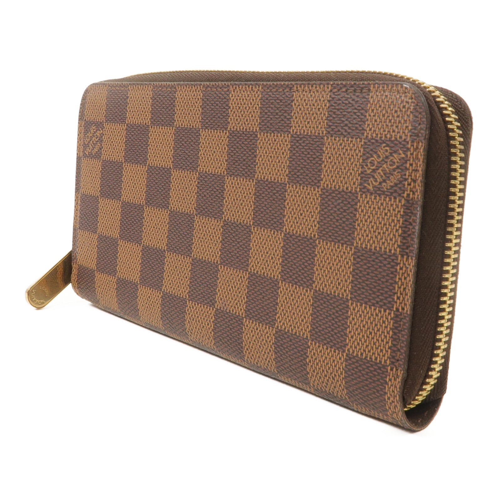 LOUIS VUITTON Damier Zipper Long Wallet長錢包