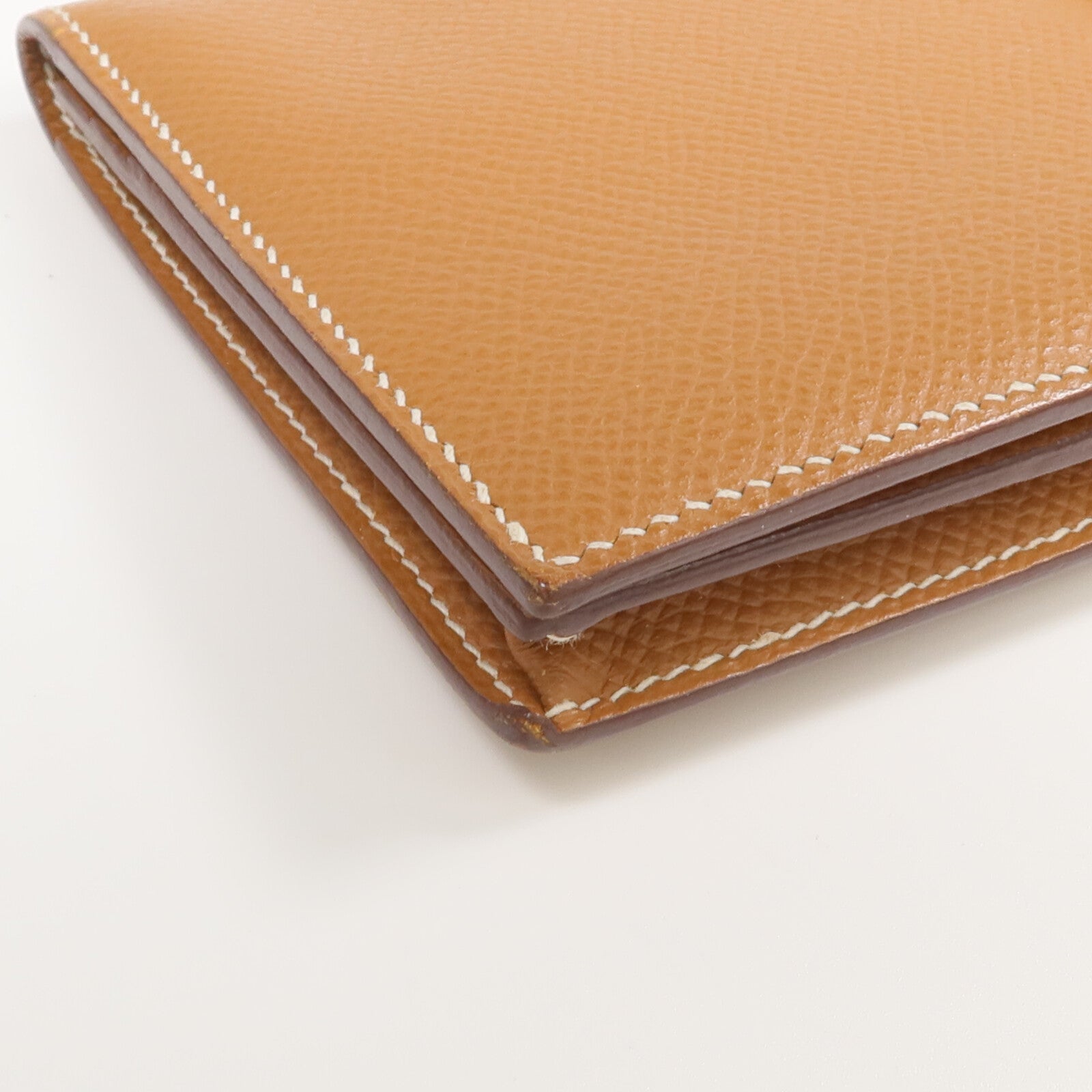 HERMES Epsom皮革Bearn Long Wallet長錢包Gold
