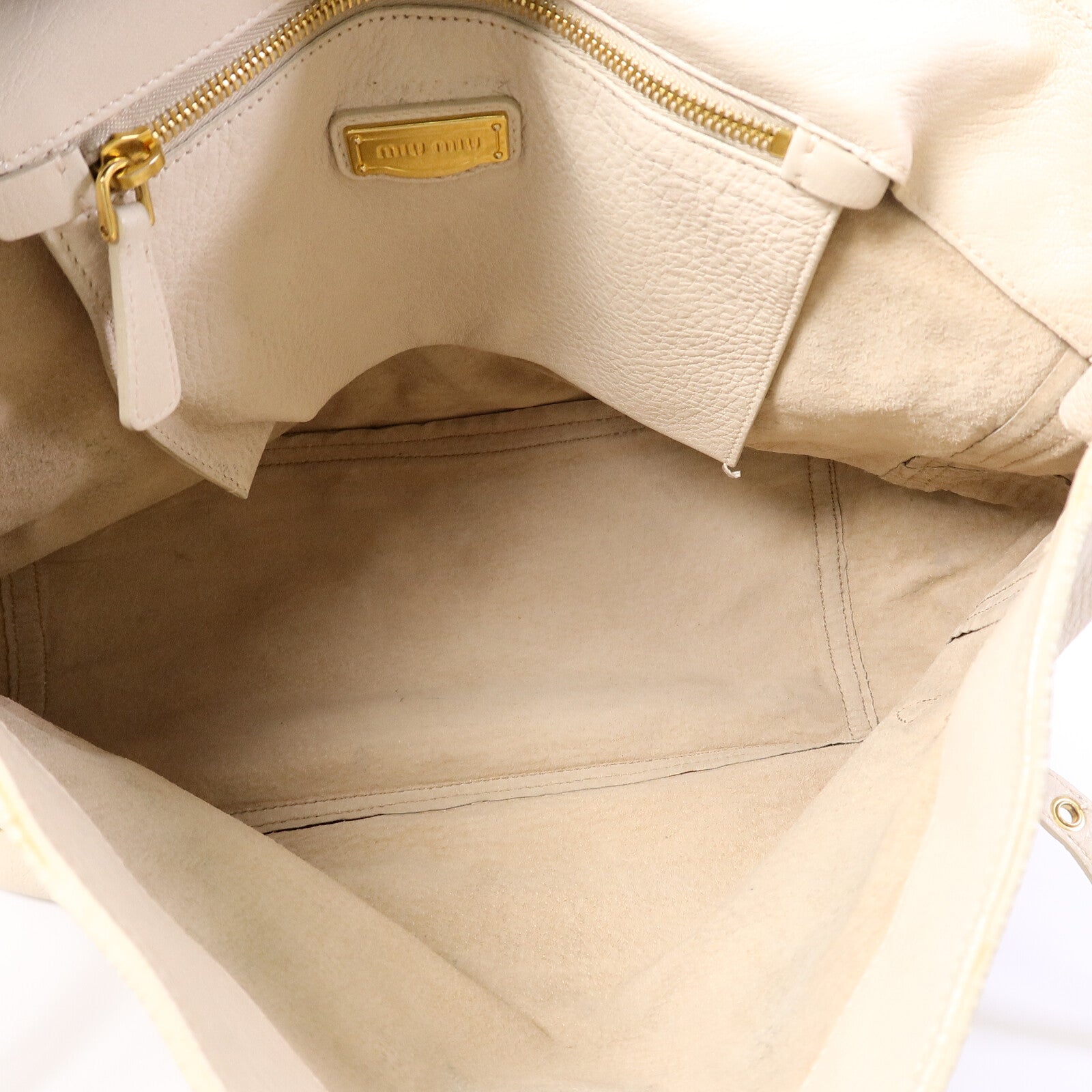 Miu Miu 鹿皮皮革2 Way Shoulder Bag手挽肩背兩用袋