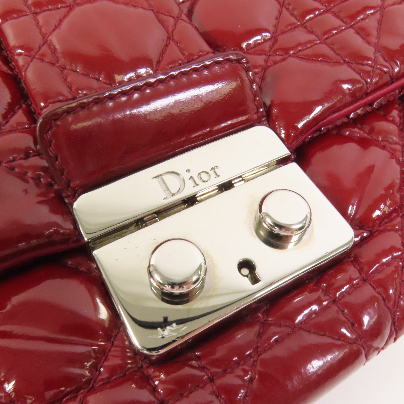 Dior 漆皮皮革Shoulder Bag肩背袋