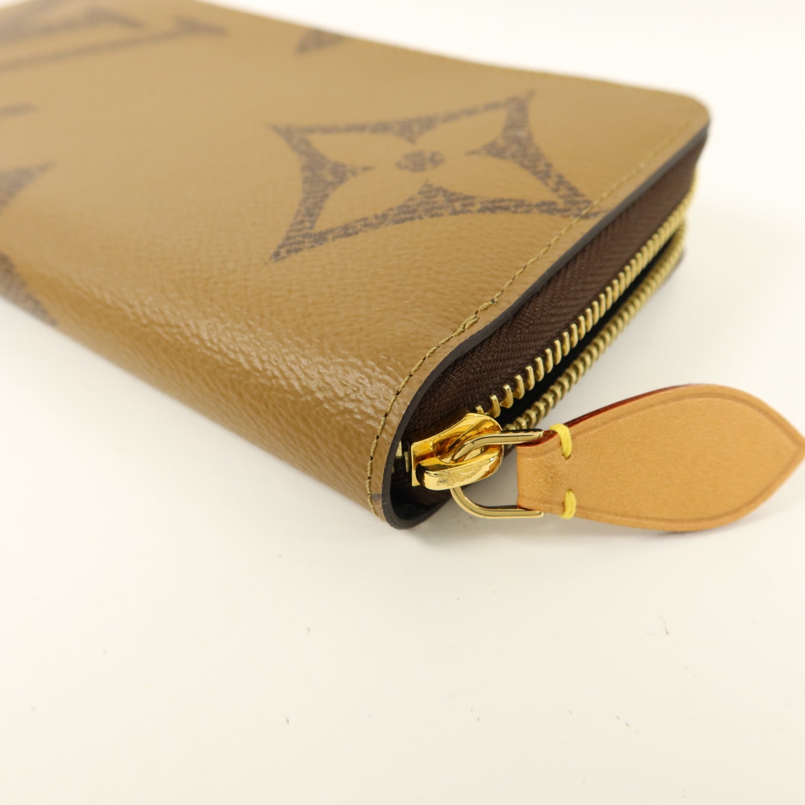 LOUIS VUITTON Monogram Giant Reverse Zipper Long Wallet長錢包