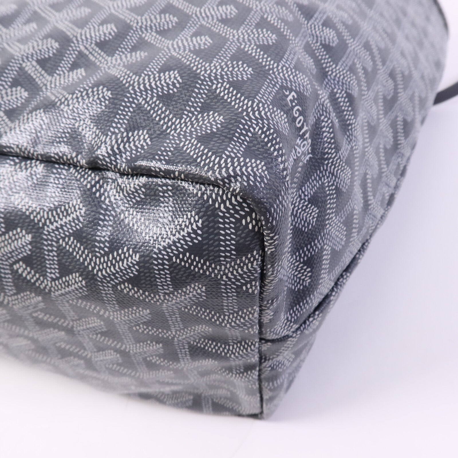 GOYARD 塗層帆布Saint Louis PM銀扣手挽袋