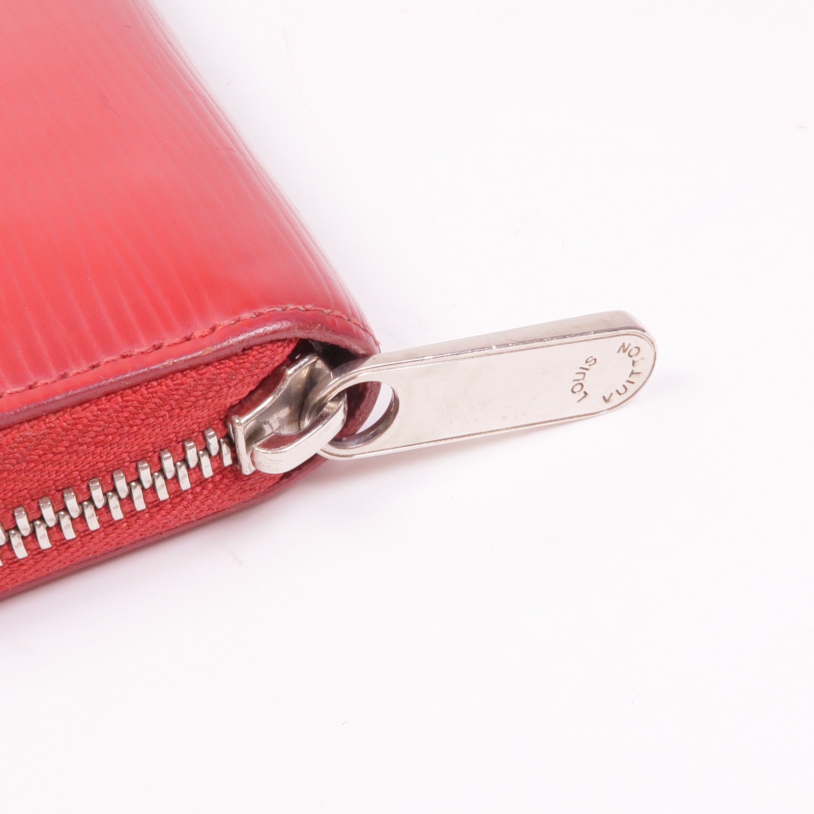 LOUIS VUITTON Epi Zippy Long Wallet銀扣長錢包